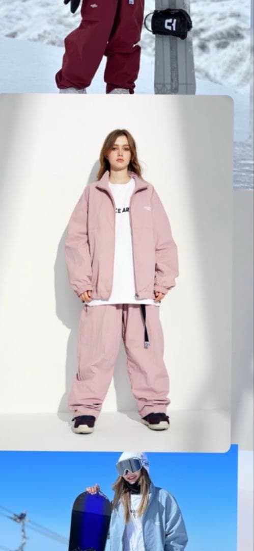 GTsnowboards スノーボードウェア セットアップ