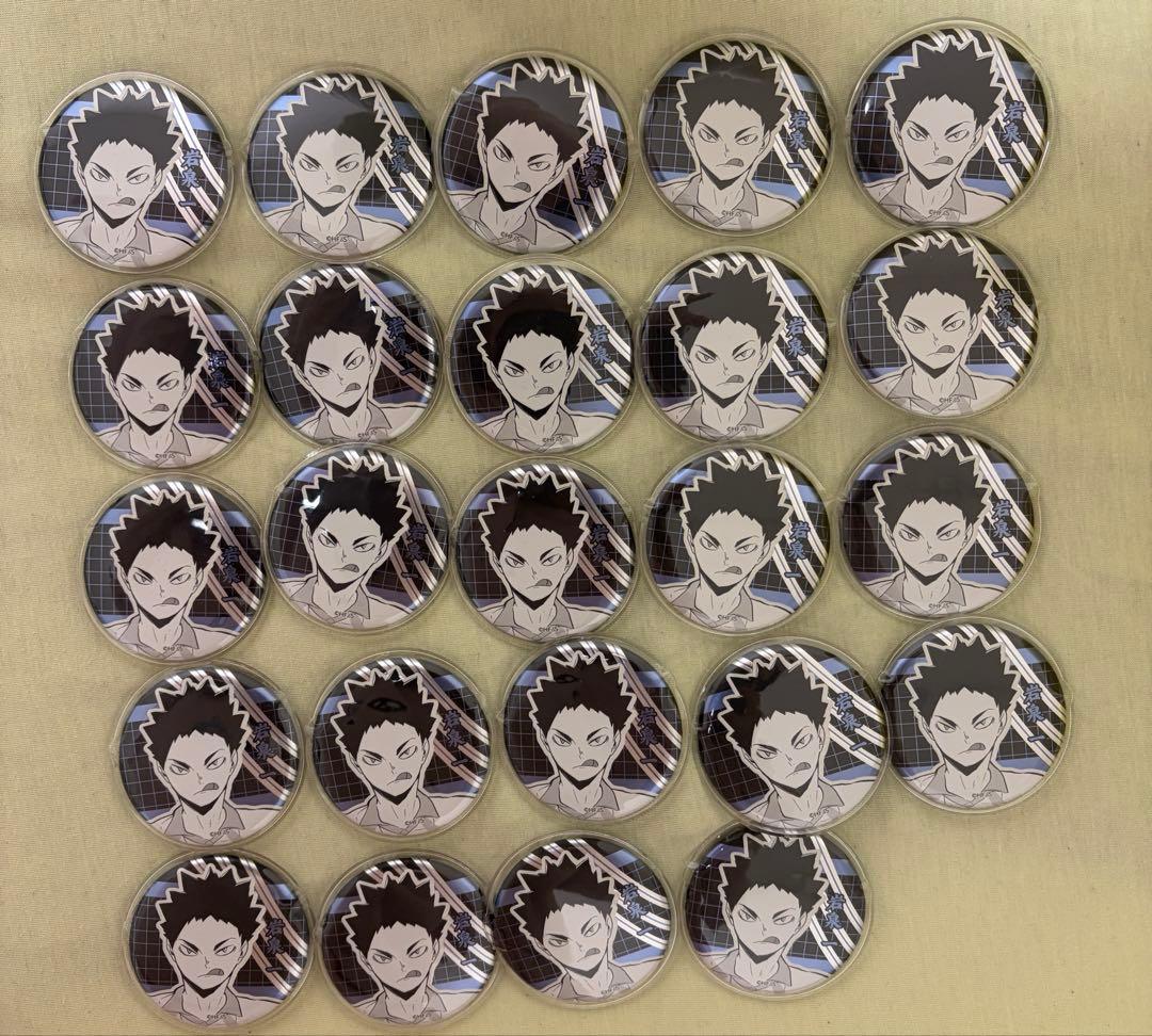 ハイキュー!! デコレクション缶バッジ第1弾 岩泉一 24点セット ハイキュー!!_岩泉一 缶バッジ Ver.1.0 | colleize | マルイウェブチャネル
