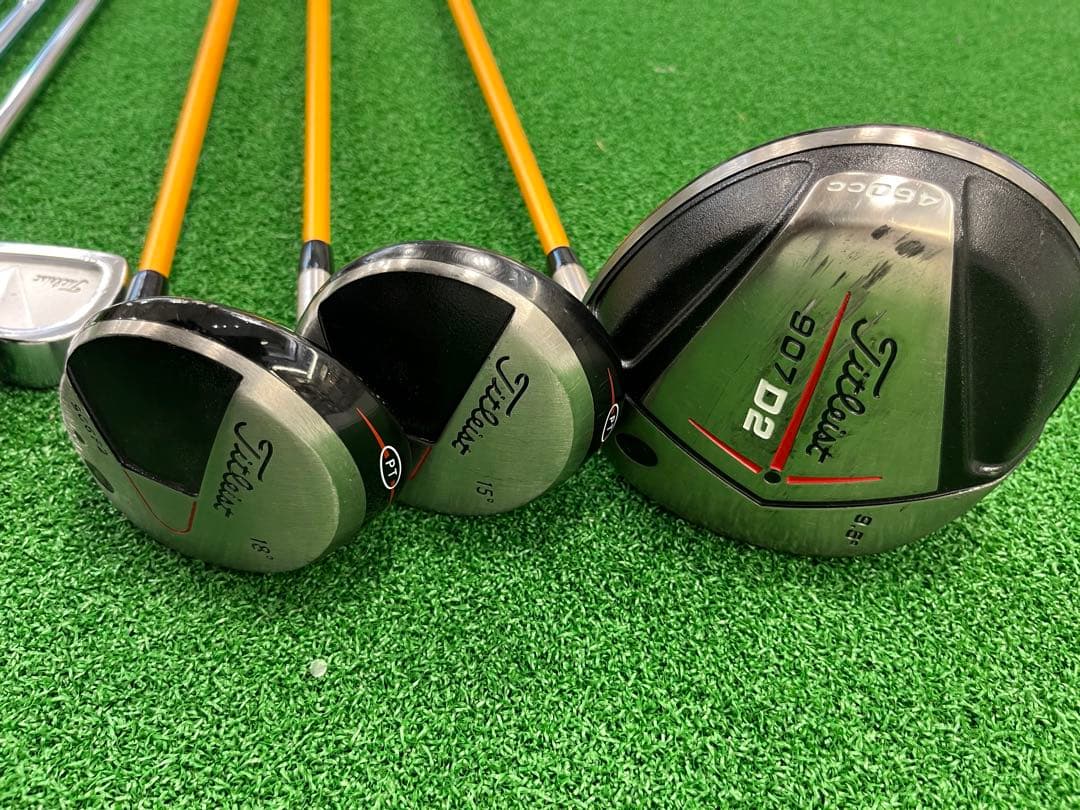 タイトリストゴルフセット ドライバーFw3.5.アイアン3〜58