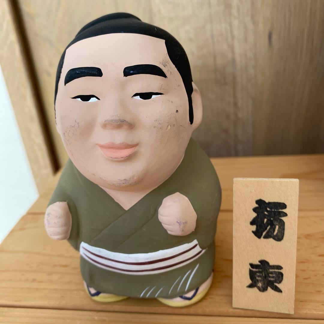 相撲 力士 陶器人形 フィギュア 3体セット - メルカリ