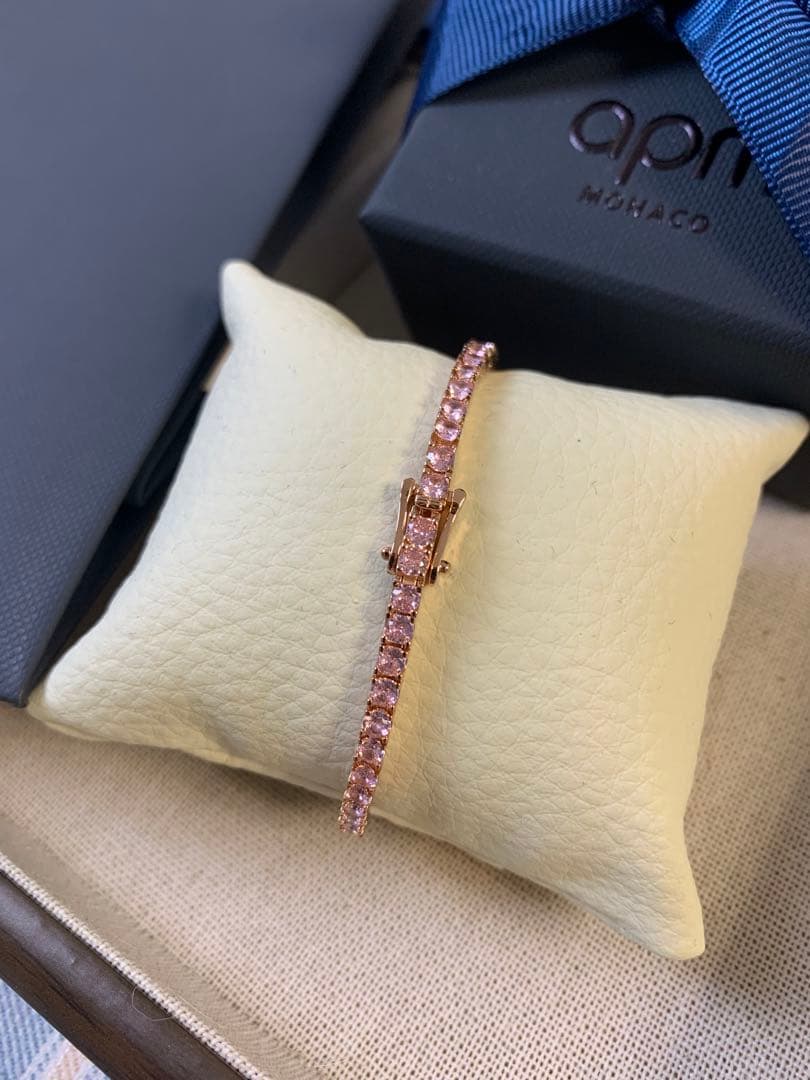 apm MONACO 】ローズゴールドブレスレット ギフトボックス付き