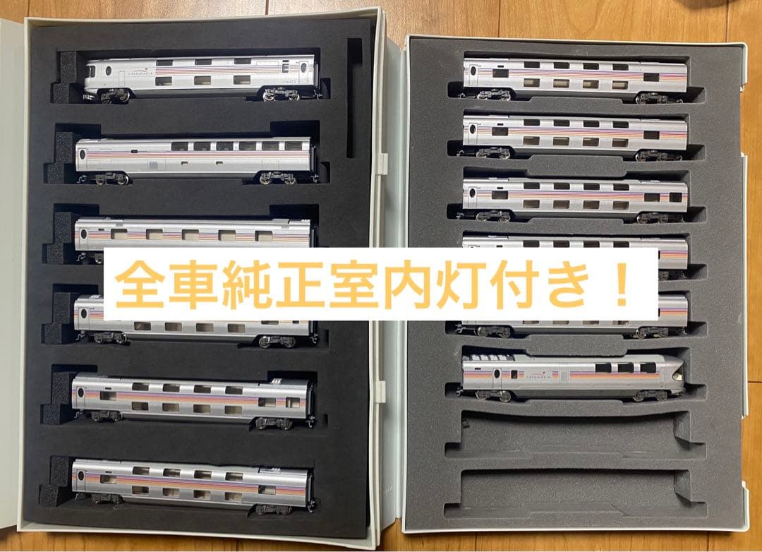 ※全車室内灯付き　KATO E26系 カシオペア 寝台 KATO E26系カシオペア その4 室内灯の巻 | NGaugeJP - 横濱模型