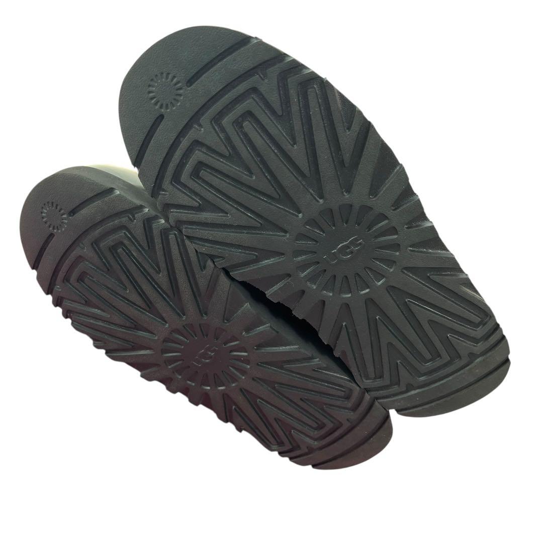 MT様綺麗 アグ UGG クラッシッククリアミニ レインブーツ ブラック24cm