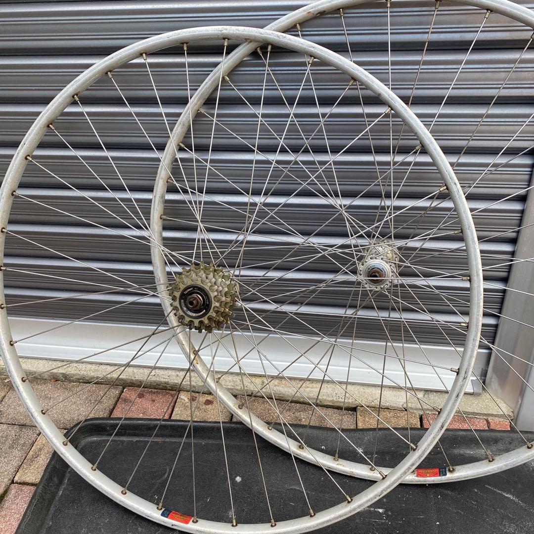 MAVIC SHIMANO600シルバー 完組ホイール