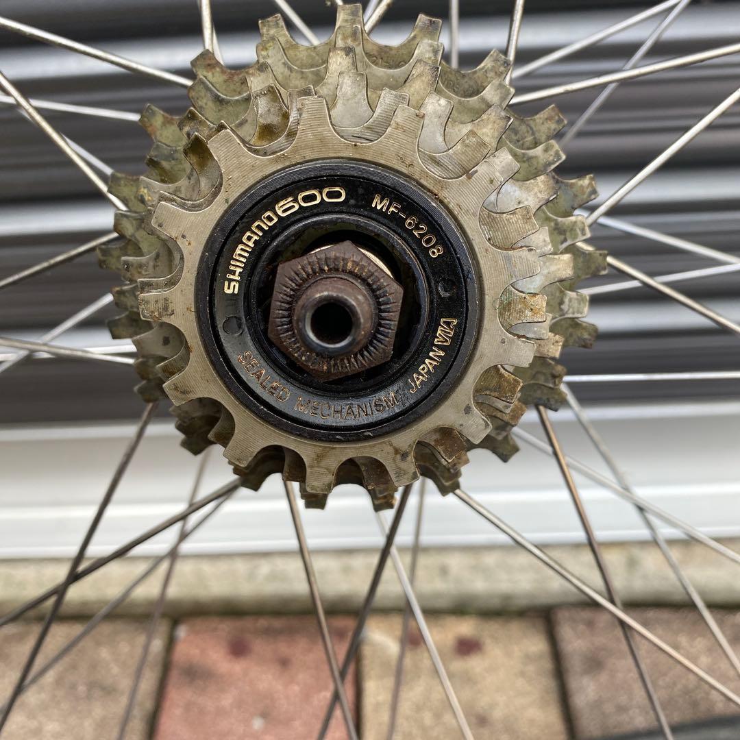MAVIC SHIMANO600シルバー 完組ホイール