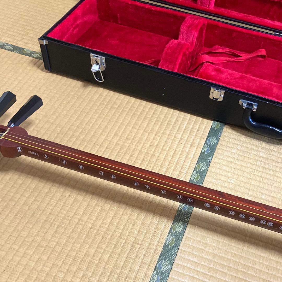 三味線 ハードケース バチ セット 初心者 練習用 入門