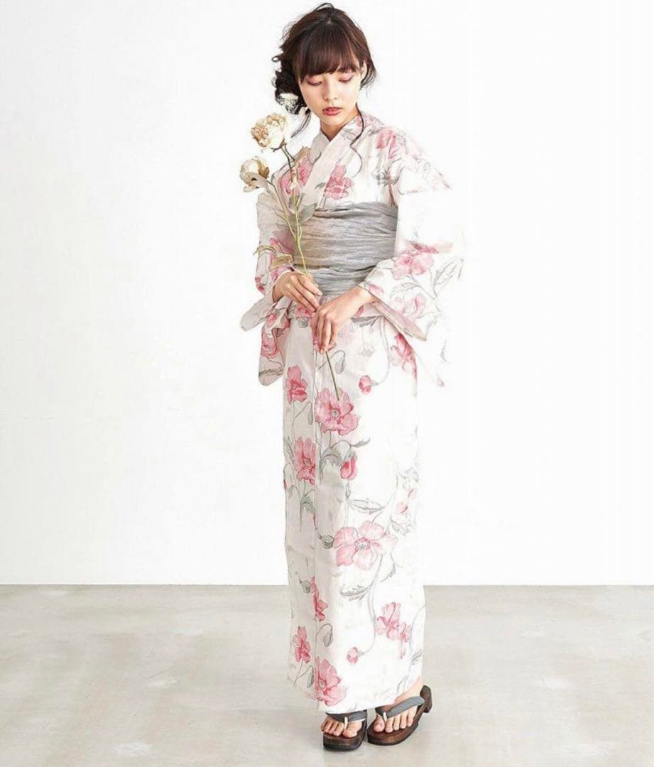 Dita ディータ【桜花の雛芥子しらべ】浴衣セット 桜花の雛芥子しらべ | Dita（ディータ）オフィシャルストア