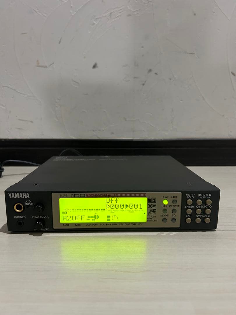 【美品】YAMAHA ヤマハ 音源モジュール MU100 Yamaha MU100 Tone Generator XG Sound Module Synthesizer | eBay
