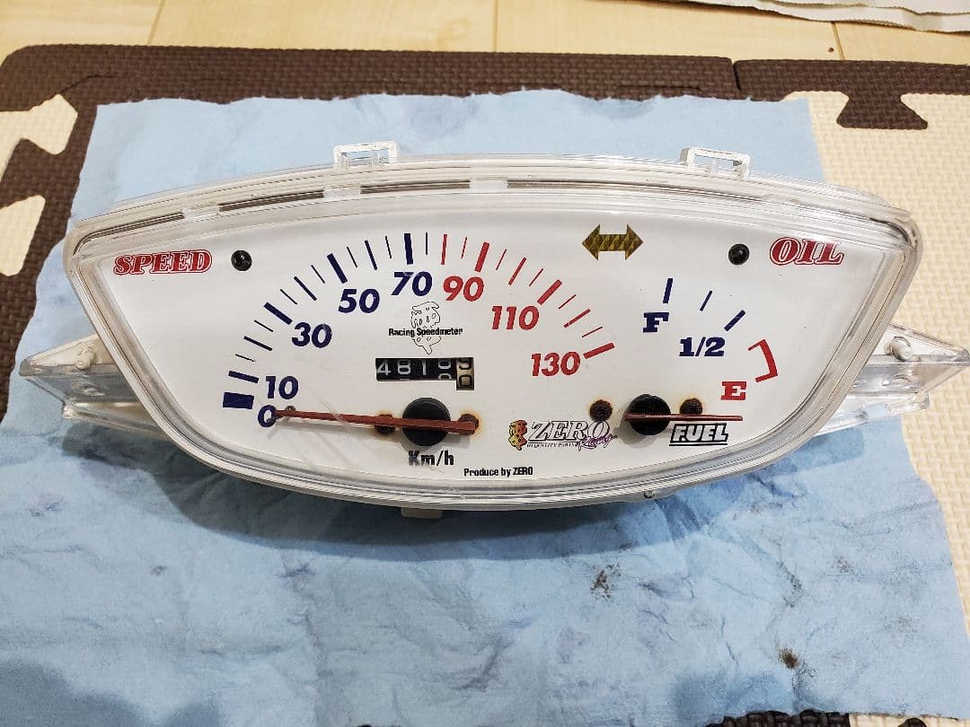 ZERO ライブディオZX AF34 AF35 130㎞メーター - メルカリ