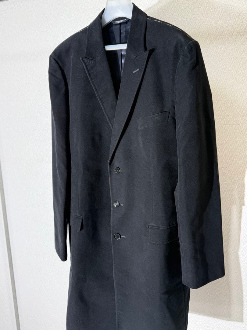 ドルチェ＆ガッバーナ ベロアチェスターコート ロングコート