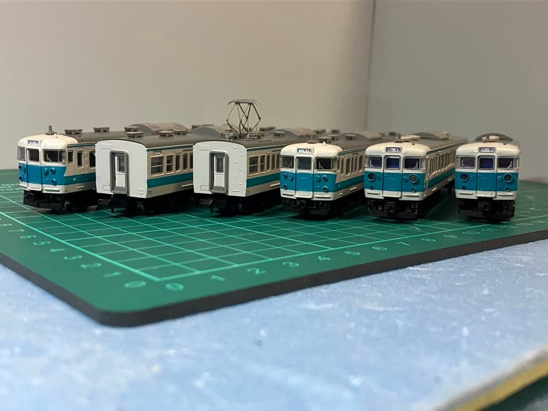 113系 阪和線 ブルーライナー6両 【ジャンク】 MICRO ACE 国鉄113系阪和線