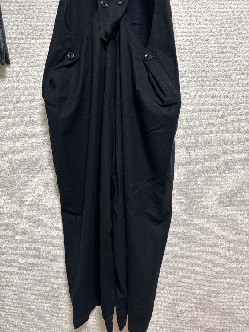 ワイズ ヨウジ ヤマモト オーバーオール YX-D02-107 ブラック - メルカリ