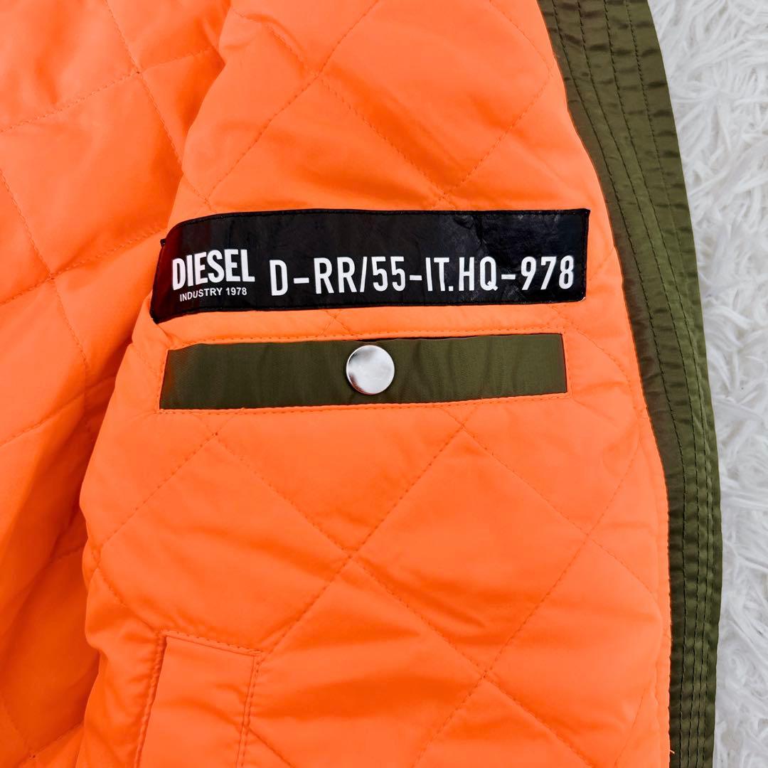タグ付き 極美品 DIESEL MA-1 中綿 カーキS ~ M相当 ボンバーの通販