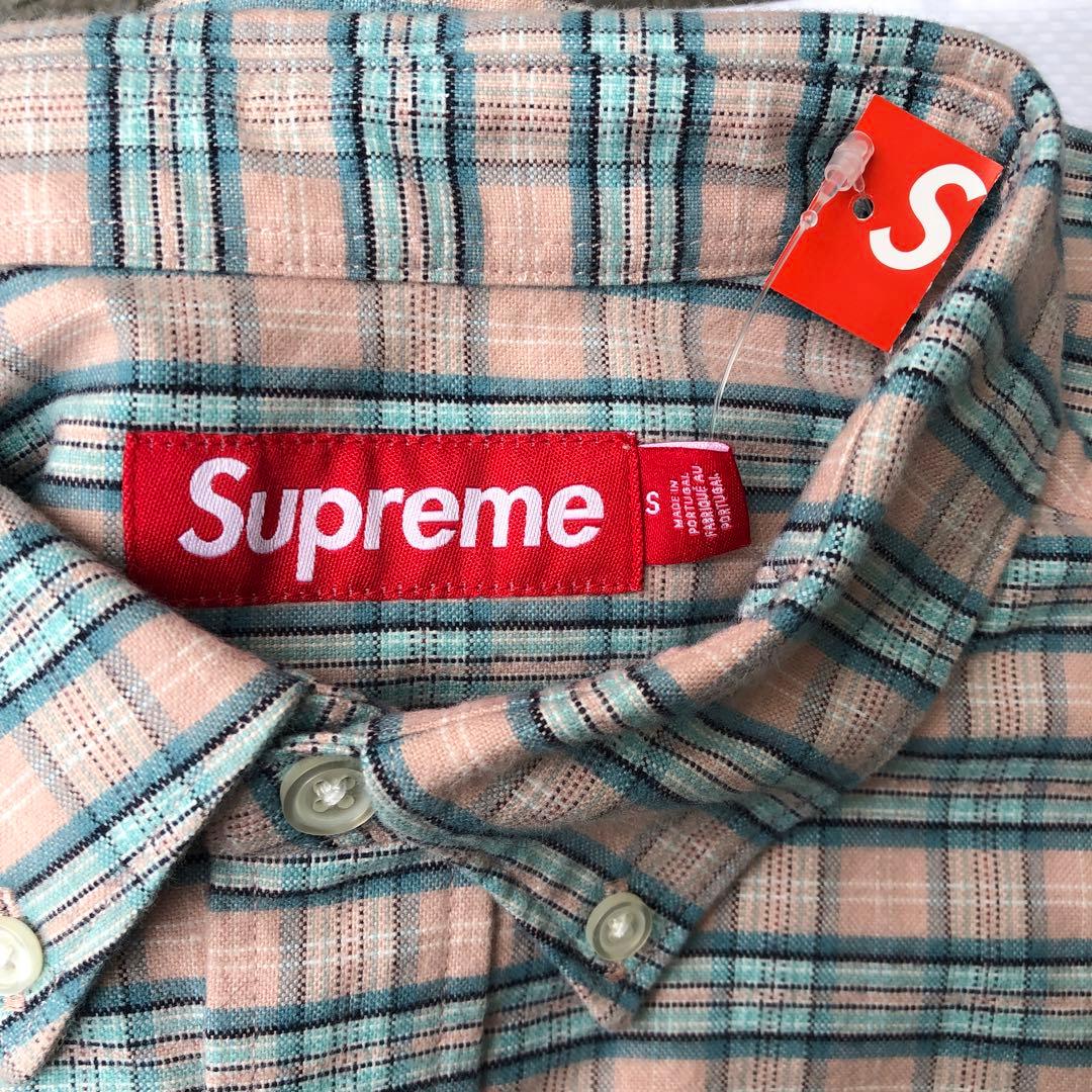 Supreme Loose Fit Flannel Oxford Shirt - メルカリ