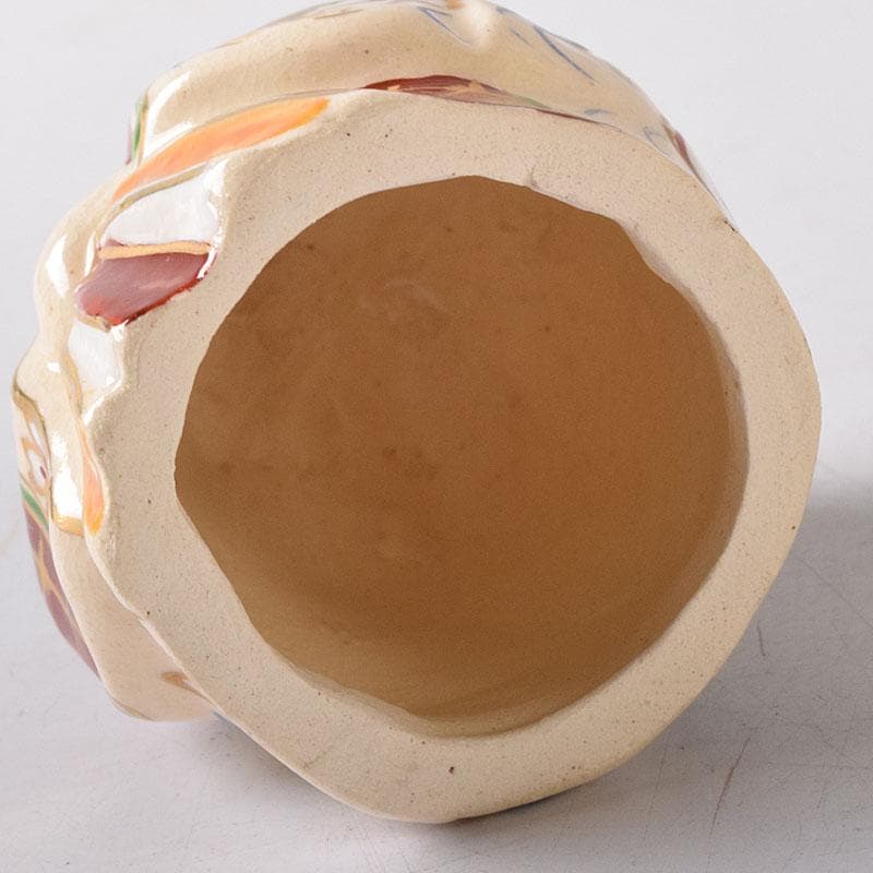 茶道具 京焼 橋本永豊作 色絵 お福 香合 共箱 V 7755 - メルカリ