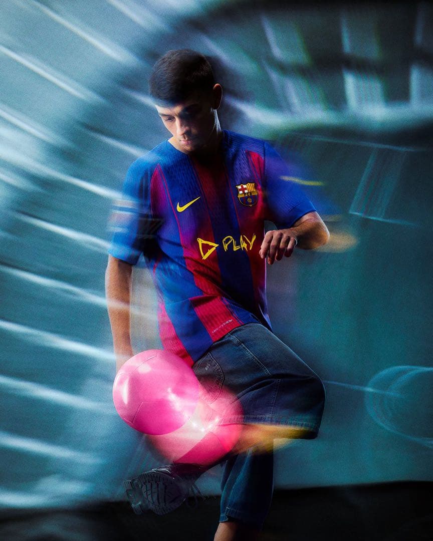 正規品・認定証付き】バルセロナ×エドシーラン ユニフォーム - メルカリ