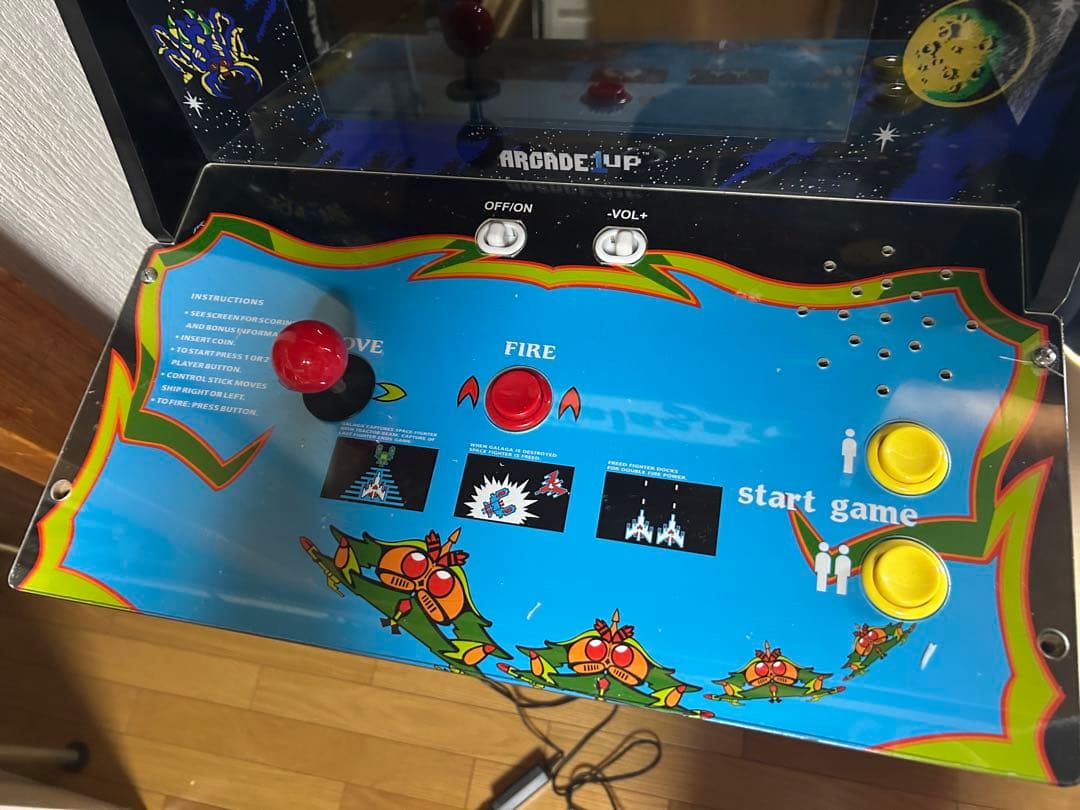 arcade 1up ギャラガ 解体発送