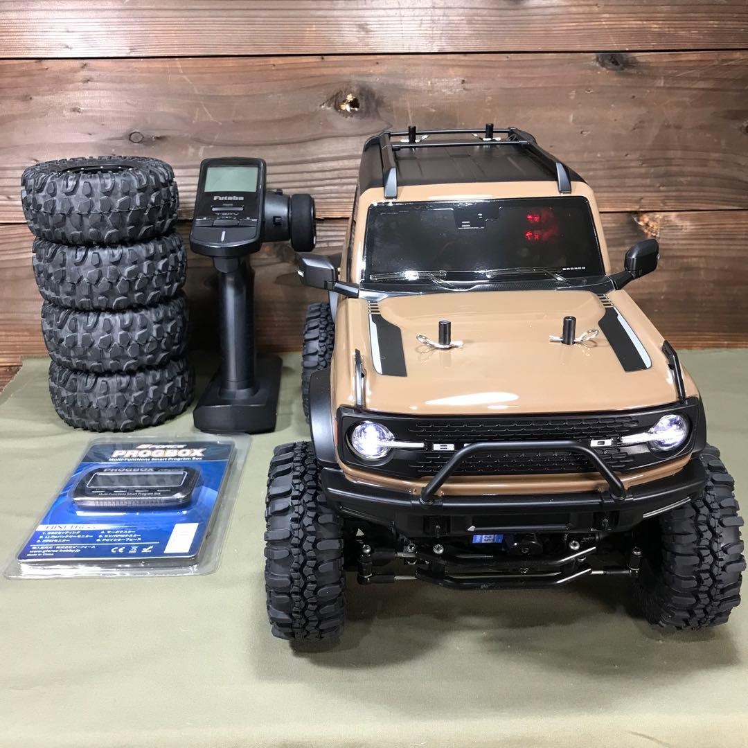 タミヤCR-01シャーシ ブロンコ2021ボディ - メルカリ