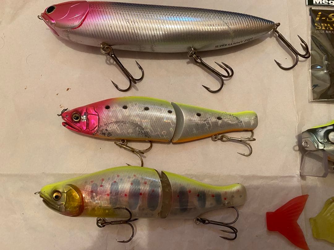 スーパーサミー ジョイクロ178 アイスライド185 OSA ゼッパー140