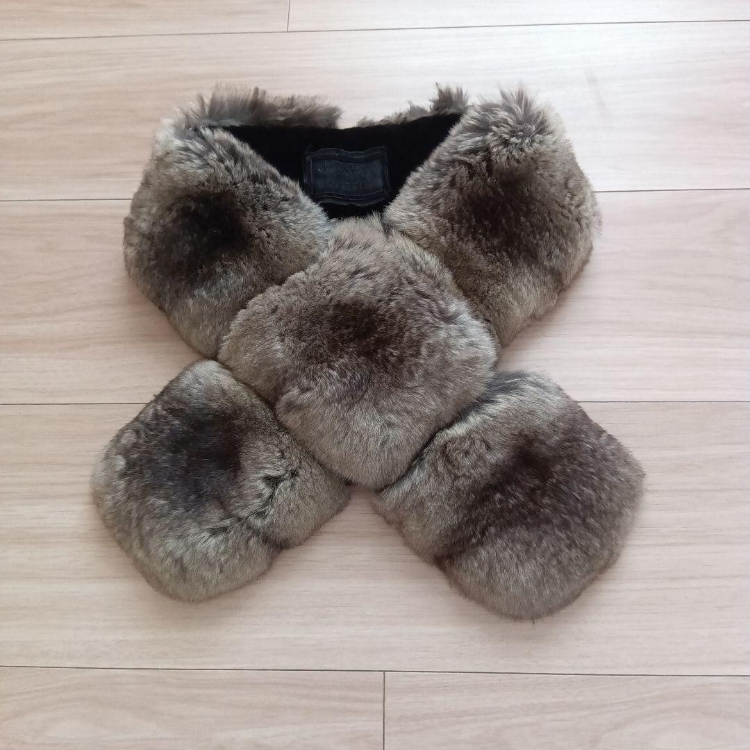 フォクシー グレー系ファー ストール - メルカリ