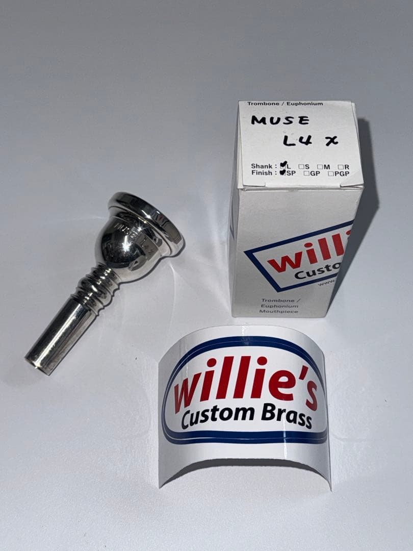 Willie's MUSE L4x トロンボーンマウスピース 太管用 - PEC-GPGC.COM