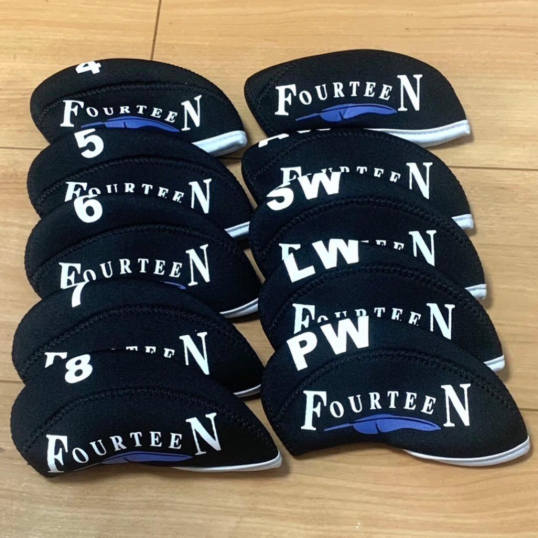 フォーティーン FOURTEEN アイアンカバー10枚セット☆新品未使用