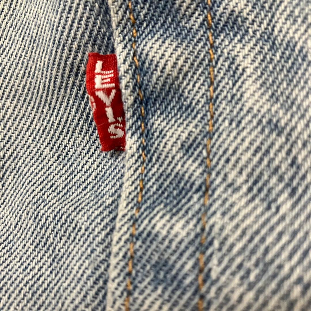 リーバイス 501 93年復刻 USA製 ビッグE 赤耳 セルビッジ 革パッチ
