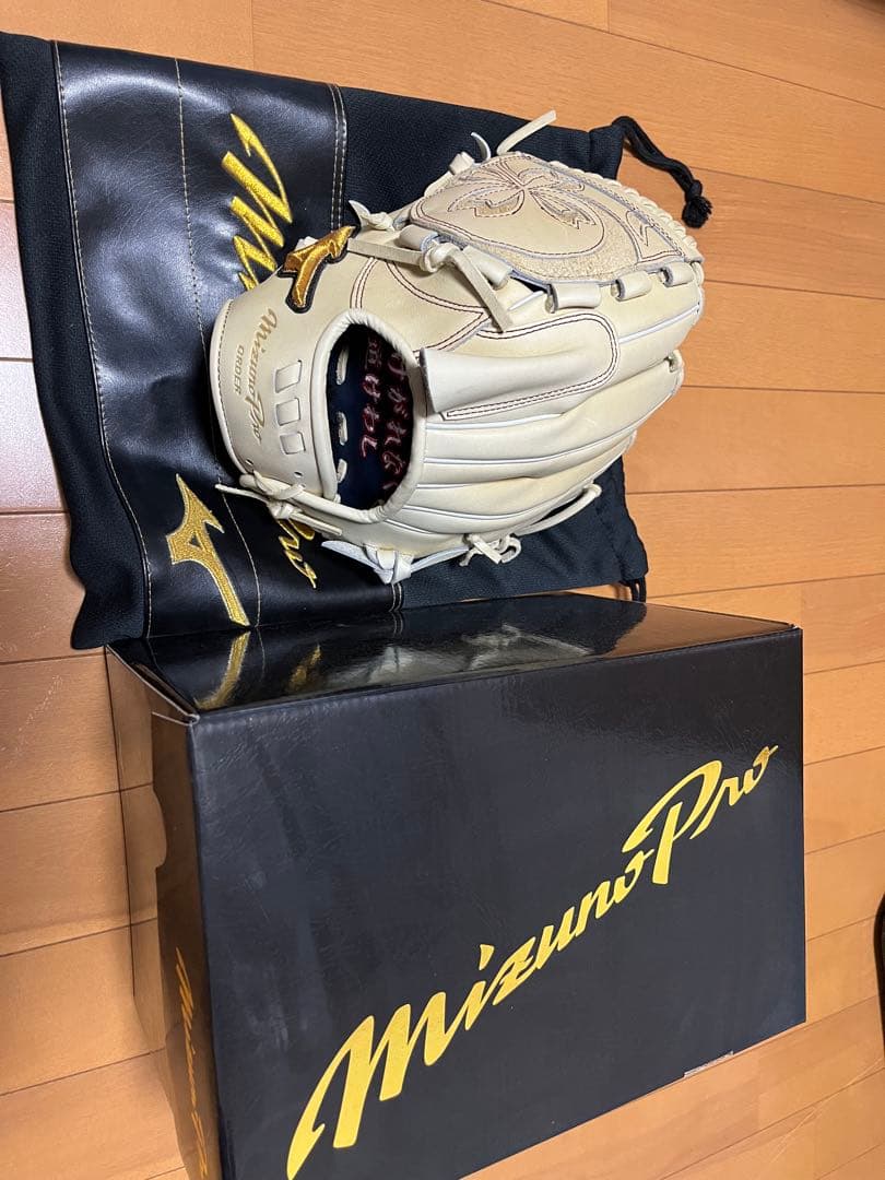 Mizuno Pro オーダー 投手用 左利き ブロンド - メルカリ
