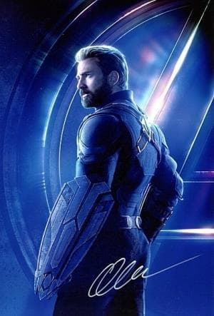 ハリウッド クリス・エヴァンス 直筆サイン入りフォト キャプテン