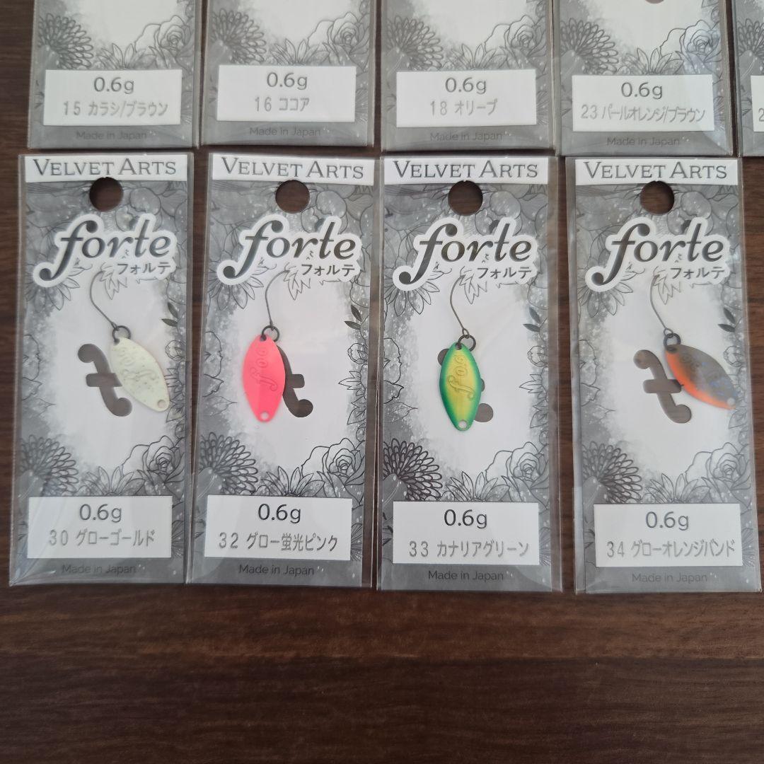 ベルベットアーツ　フォルテ　0.6g　16色セット　新品未使用