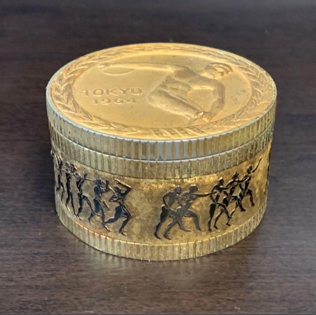 《激レア品！》⭐︎SEIKO 東京オリンピック 1964年製 メダル型置時計　♪⭐︎