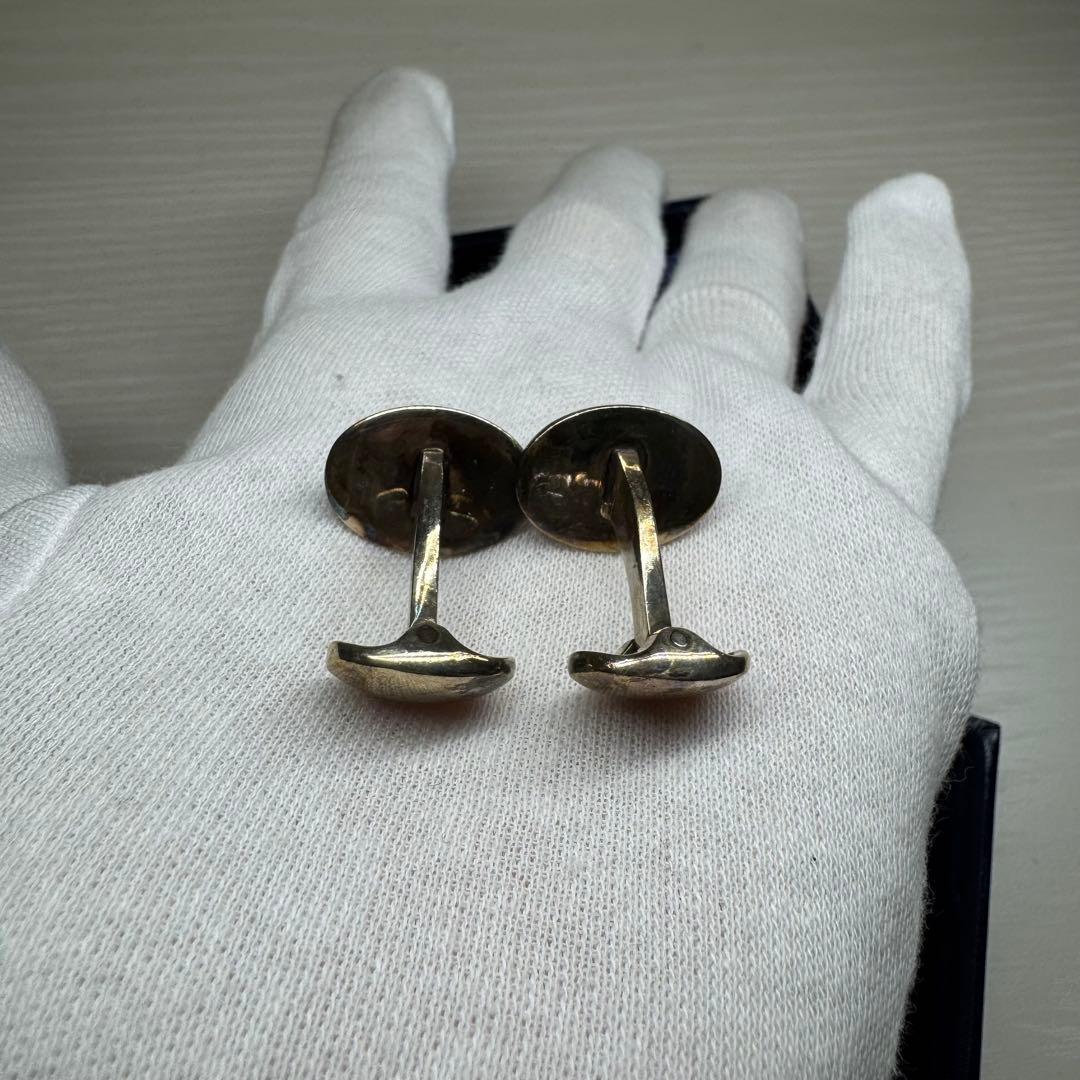 Ralph Lauren スカルデザイン カフリンクス