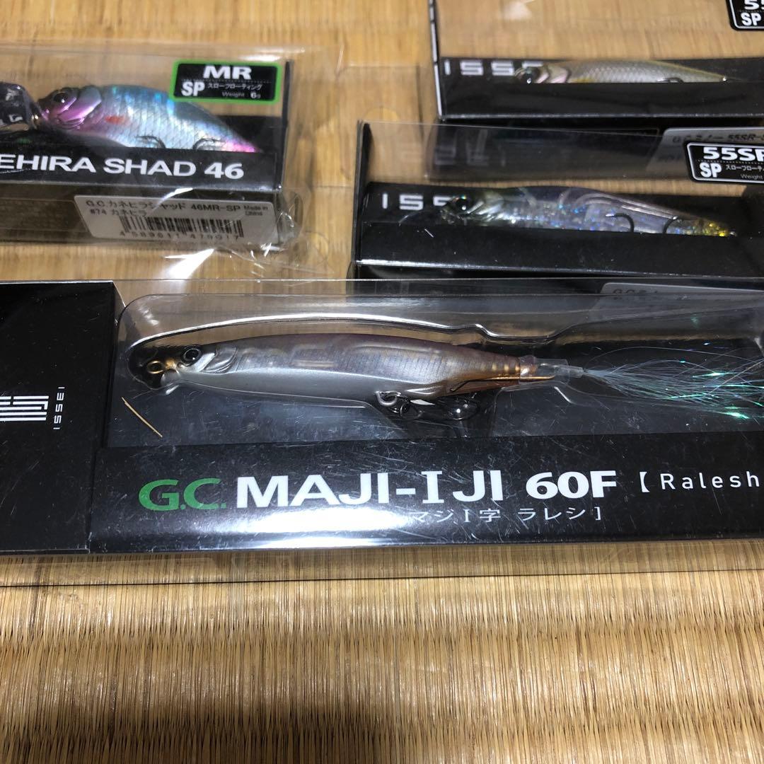 一誠 GC MAJI-IJI 60F gcミノー55 カネヒラシャッド - メルカリ