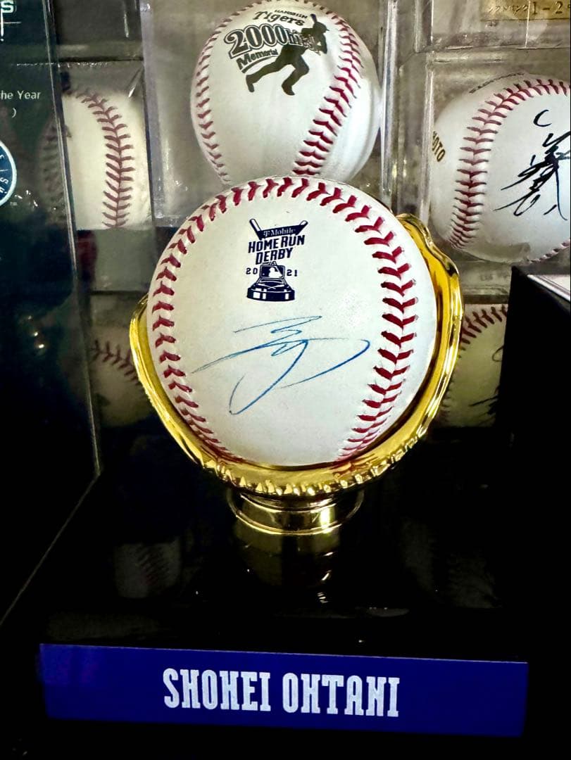 幻！MLB公認 大谷翔平 直筆サインボール 最初で最後のホームラン