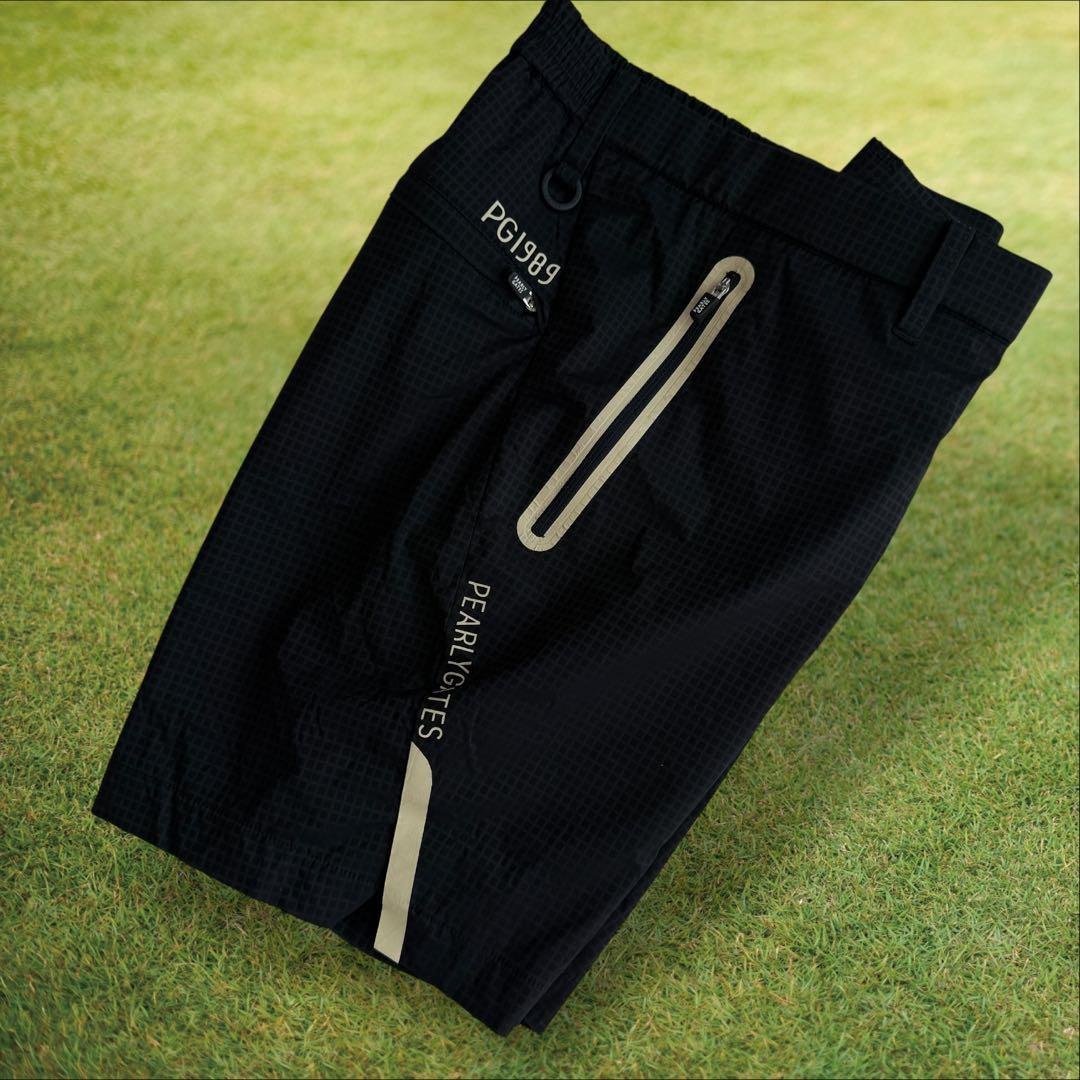 現行モデル パーリーゲイツ ハーフパンツ 短パン 紺 濃紺 ネイビー 3 S