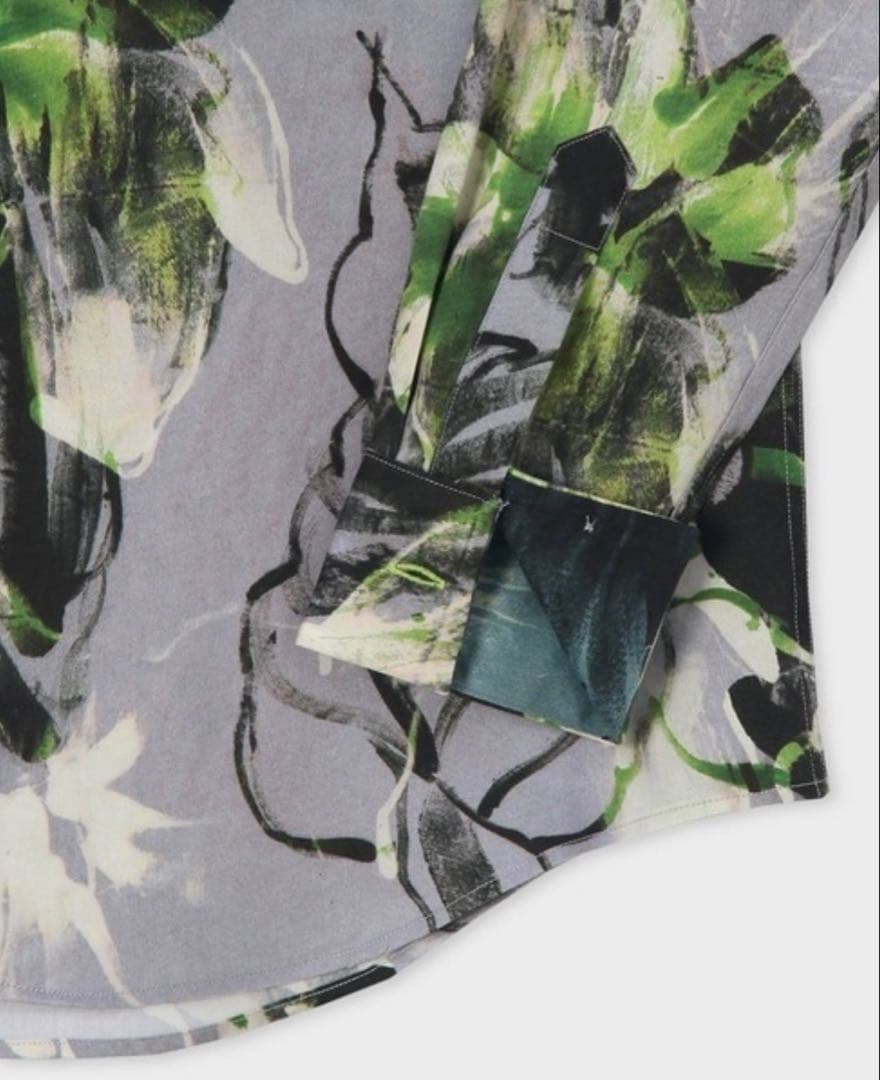 24AW ペインテッドリーフ シャツ Paul Smith ポールスミス