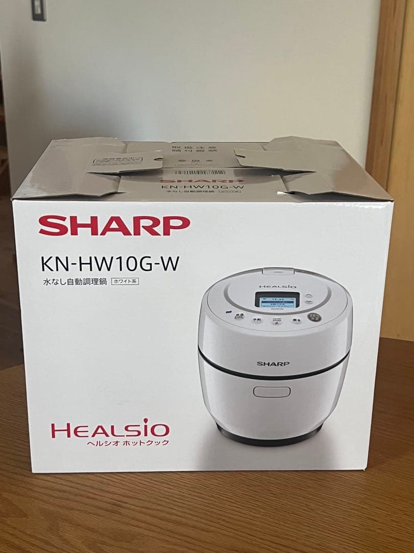 SHARP ヘルシオ ホットクック KN-HW10G-W ホワイト系 シャープ ヘルシオ ホットクック KN-HW10G-W [ホワイト系] 価格比較