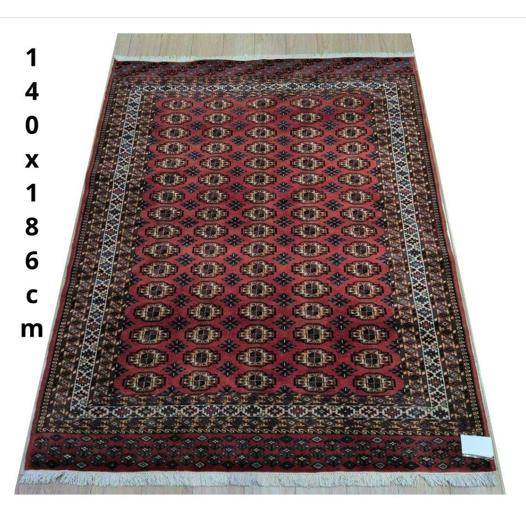 140x186cmパキスタン高品質手織りじゅうたん(024) - メルカリ
