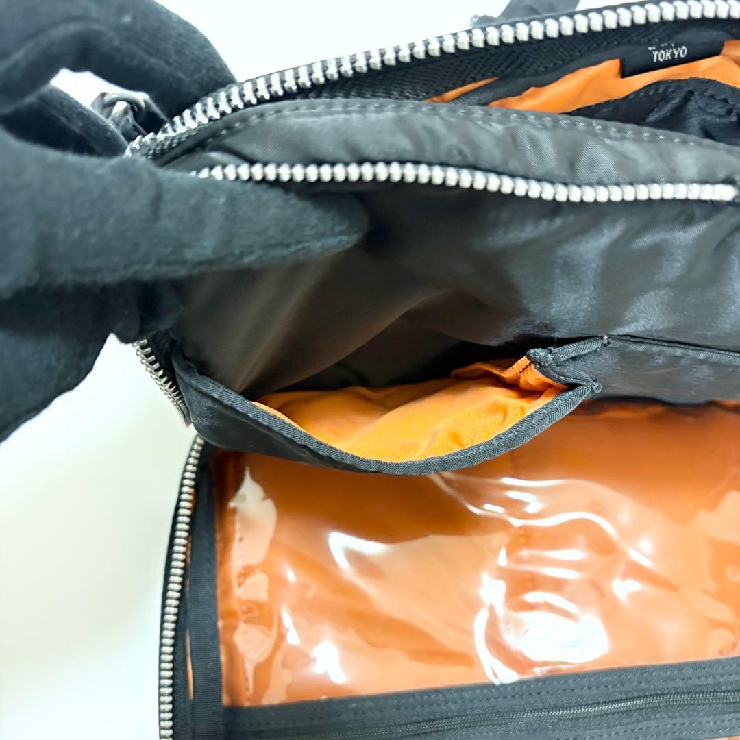 美品 ポーター タンカー ショルダーバッグ S YKK 黒