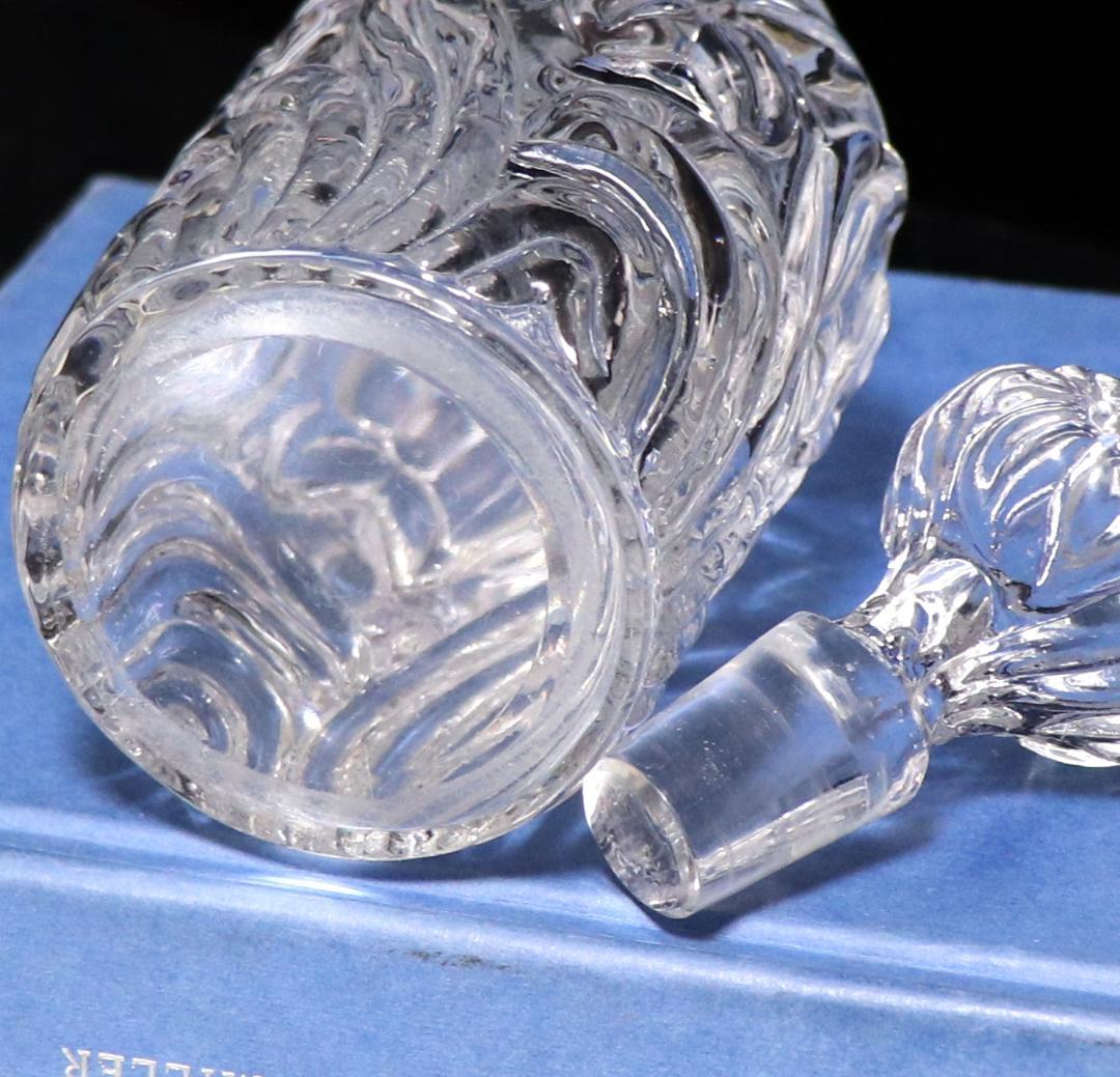 アンティーク・サンルイ 希少型 香水瓶 15.5cm 水仙の花 パフュームボトル