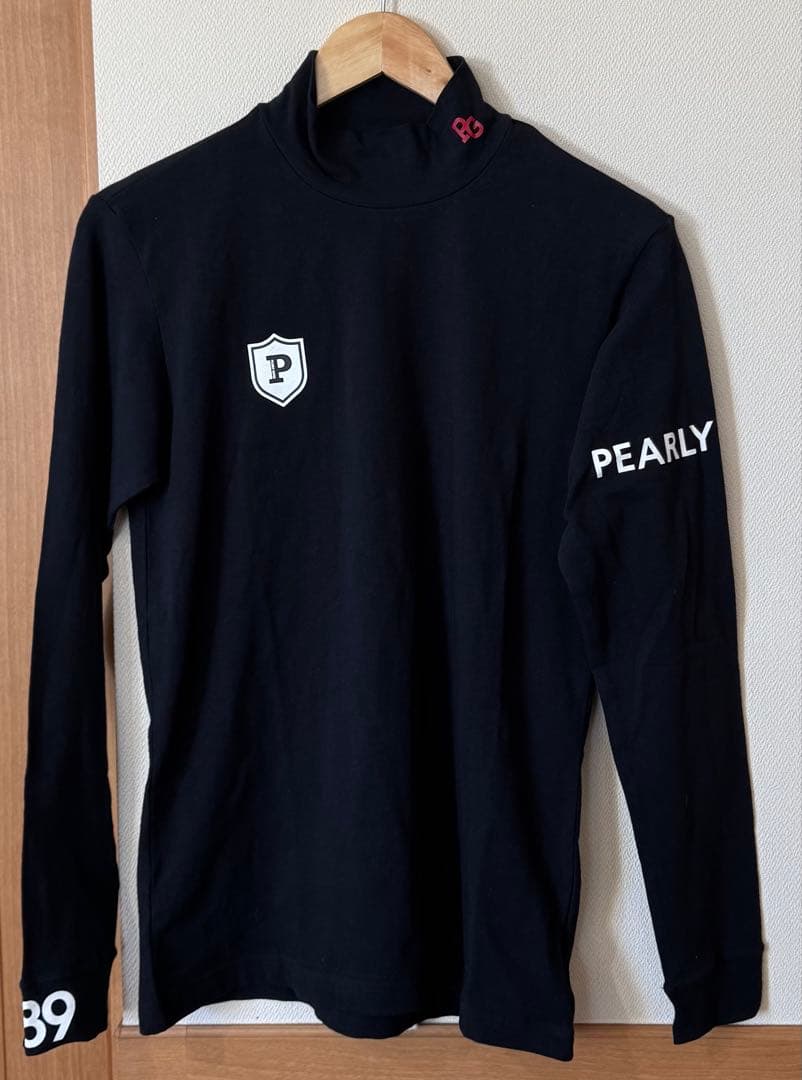 希少　美品　PEARLYGATES パーリーゲイツ　タートルネック　長袖シャツ PEARLY GATES（パーリーゲイツ） tシャツ 「PEARLY GATES」綿ベア天竺