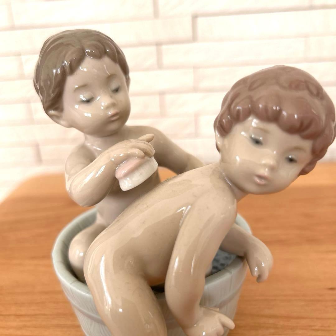 リヤドロ　お風呂だよ　美品