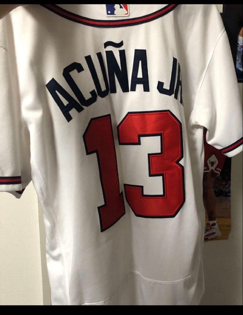 Braves ACUÑA JR ユニフォーム 13 ブレーブス アクーニャjr - メルカリ