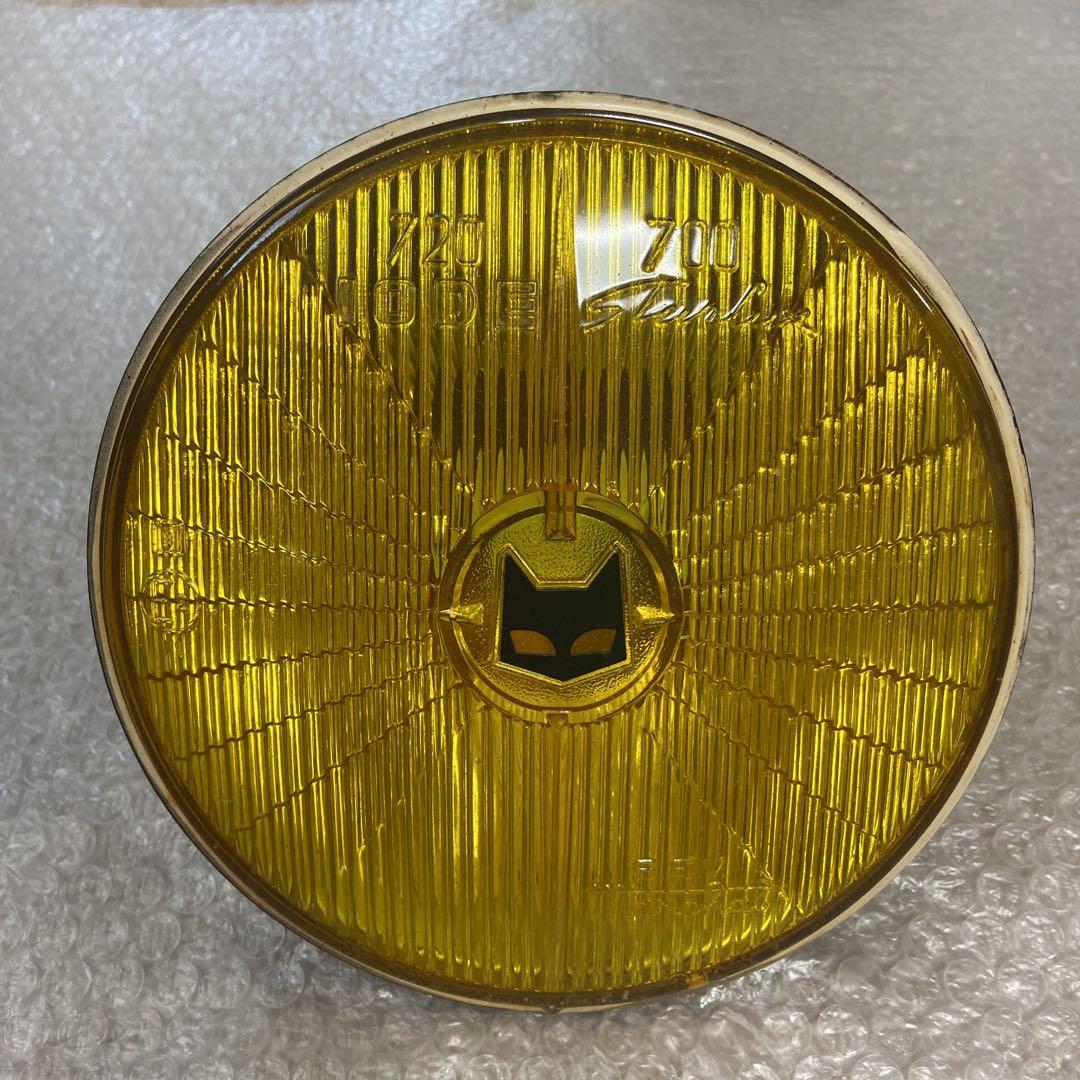 当時物 マーシャル 720 キティカット 180φ ヘッドライト イエロー