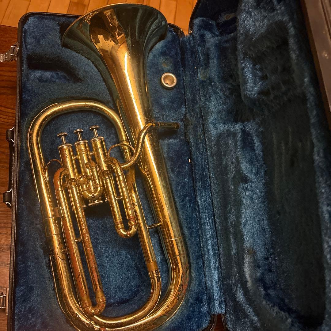 YAMAHA YAH202 アルトホルン 管楽器 ケース付き - メルカリ