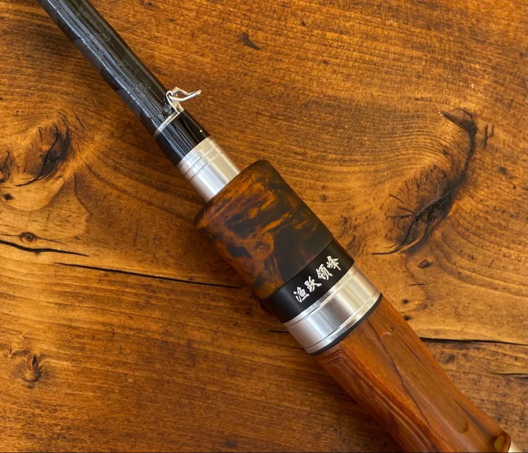 スピニングロッド 7ft ML バスロッド バス釣り トラウト ウッドグリップ