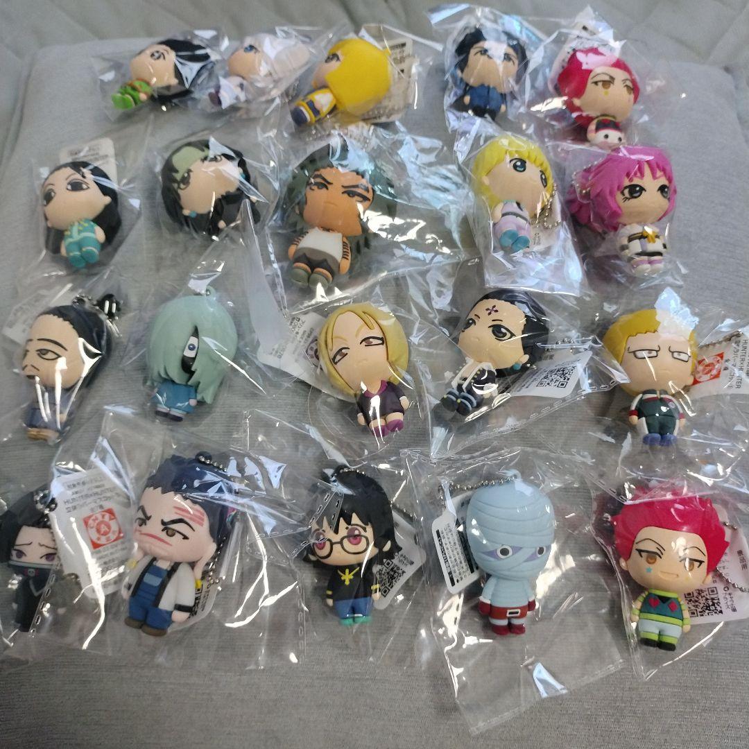 HUNTER×HUNTER 立体ラバーマスコット フルコンプ20体セット