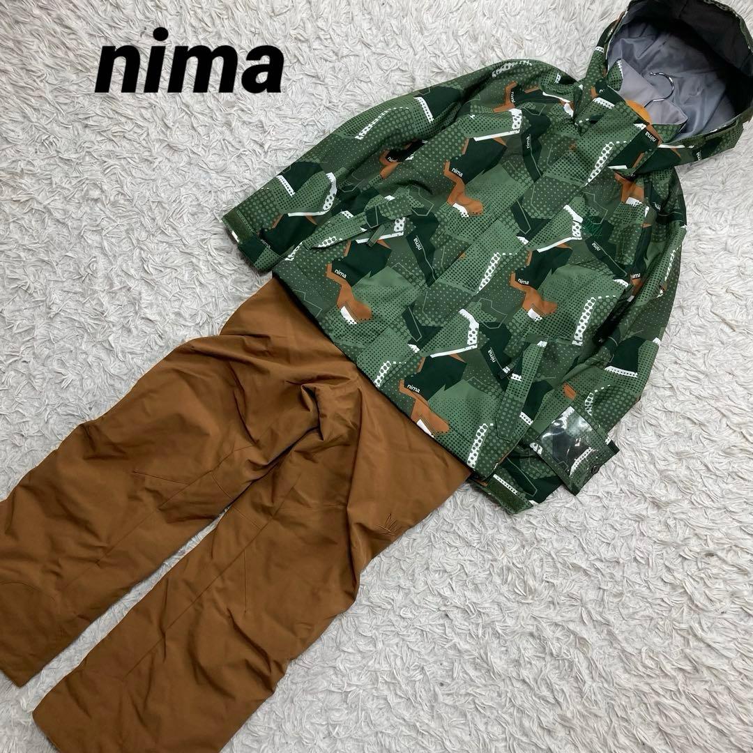 キッズ 140 nima ニマ スキー スノーボードウェア セットアップ - メルカリ