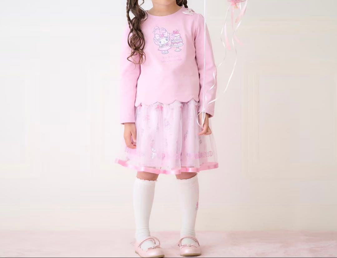 メゾピアノ マイメロ 50周年 スカート 120センチ 新品-ギャラ