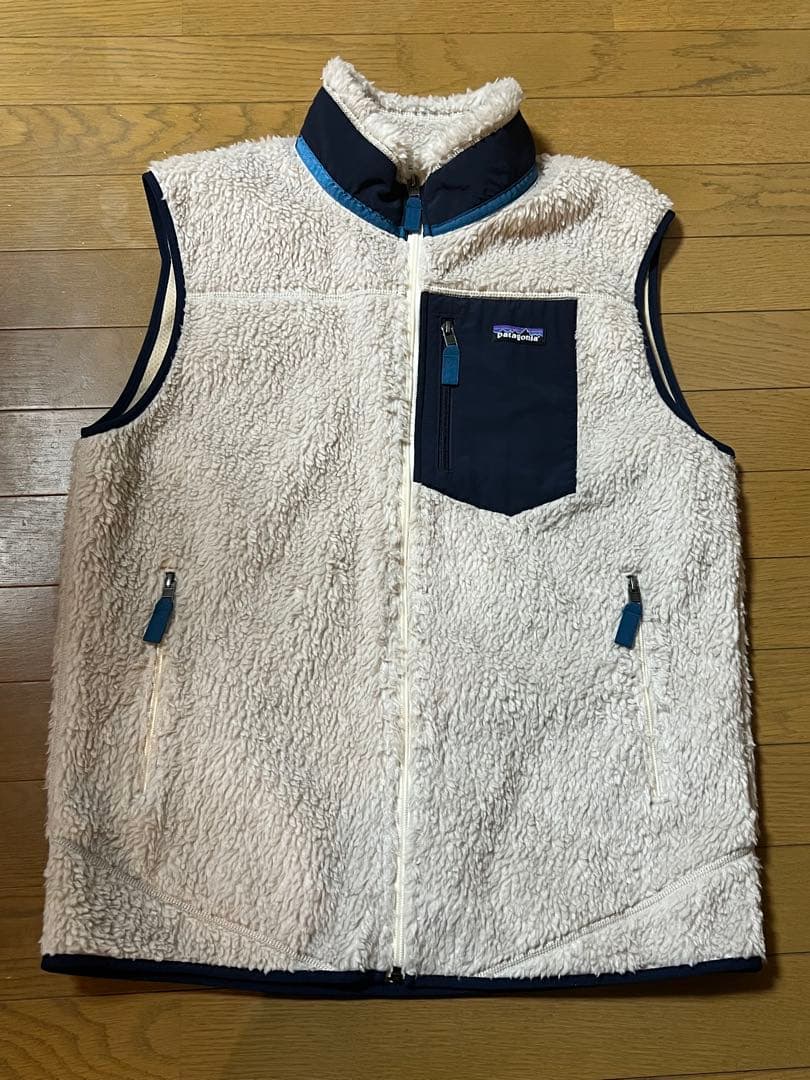 美品 パタゴニア レトロX ボアベスト ナチュラル ホワイト L サイズ PATAGONIA (パタゴニア) K's Retro-X Vest / キッズ レトロXベスト